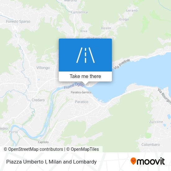 Piazza Umberto I map