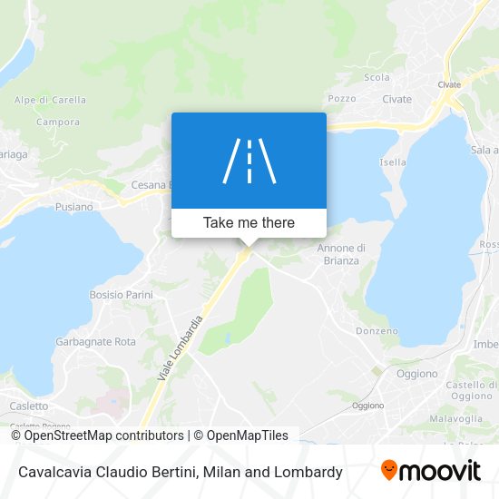 Cavalcavia Claudio Bertini map