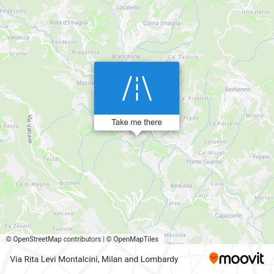 Via Rita Levi Montalcini map