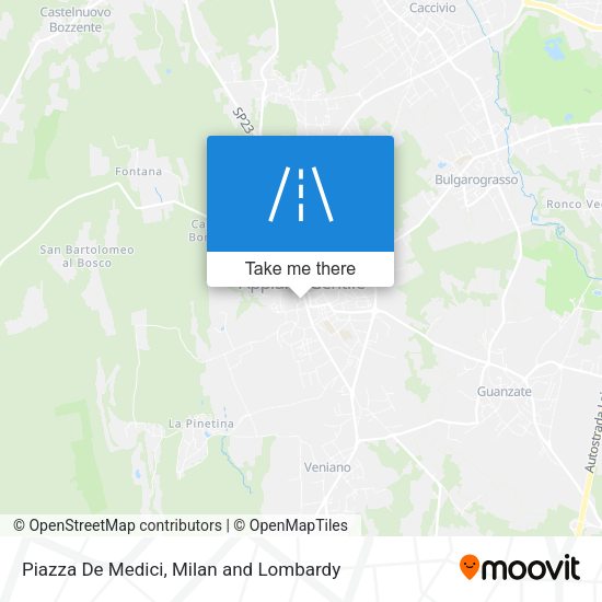 Piazza De Medici map