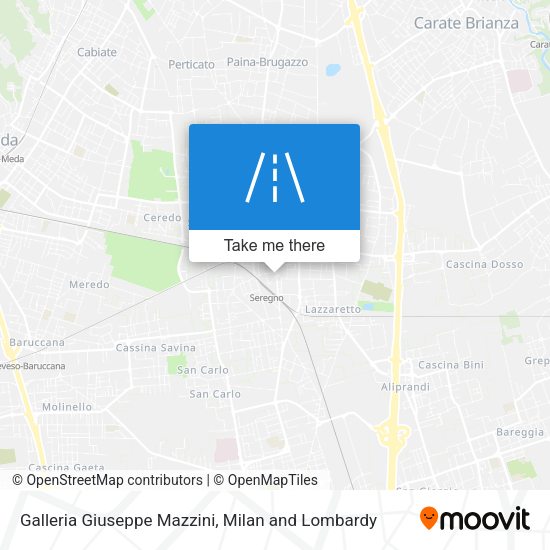 Galleria Giuseppe Mazzini map
