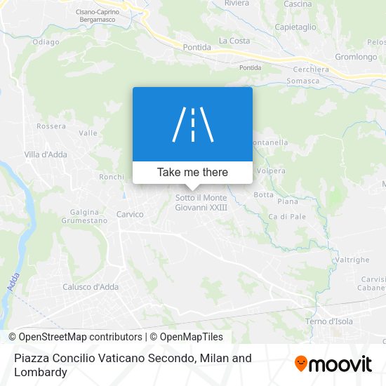 Piazza Concilio Vaticano Secondo map