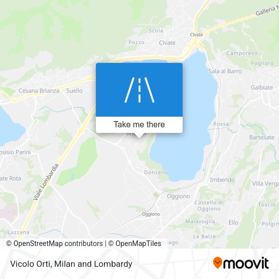 Vicolo Orti map