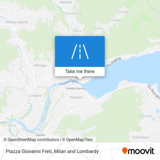 Piazza Giovanni Freti map
