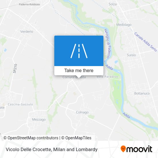 Vicolo Delle Crocette map