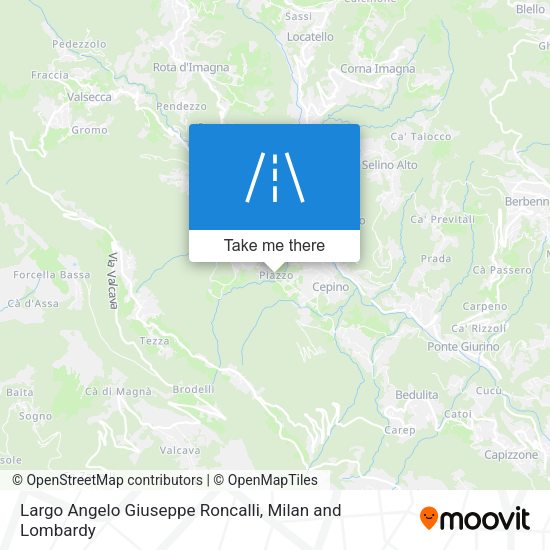 Largo Angelo Giuseppe Roncalli map