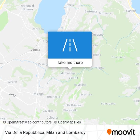 Via Della Repubblica map