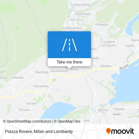 Piazza Rovere map