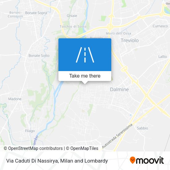 Via Caduti Di Nassirya map