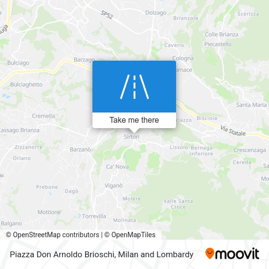 Piazza Don Arnoldo Brioschi map