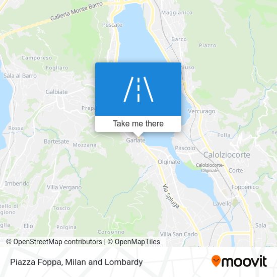 Piazza Foppa map