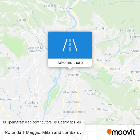 Rotonda 1 Maggio map