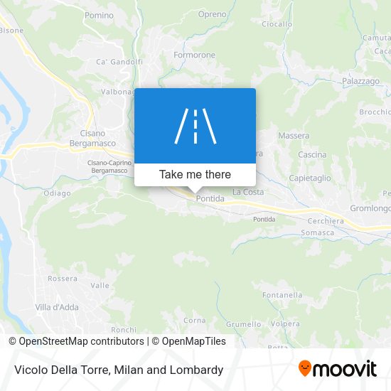 Vicolo Della Torre map