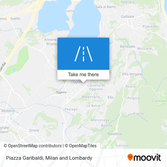 Piazza Garibaldi map