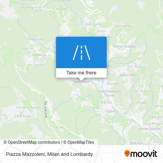 Piazza Mazzoleni map