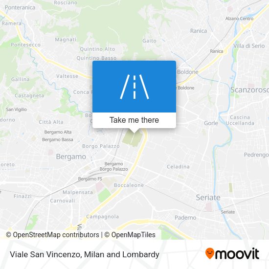 Viale San Vincenzo map