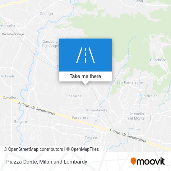 Piazza Dante map