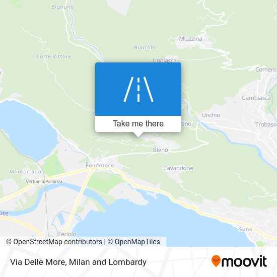 Via Delle More map