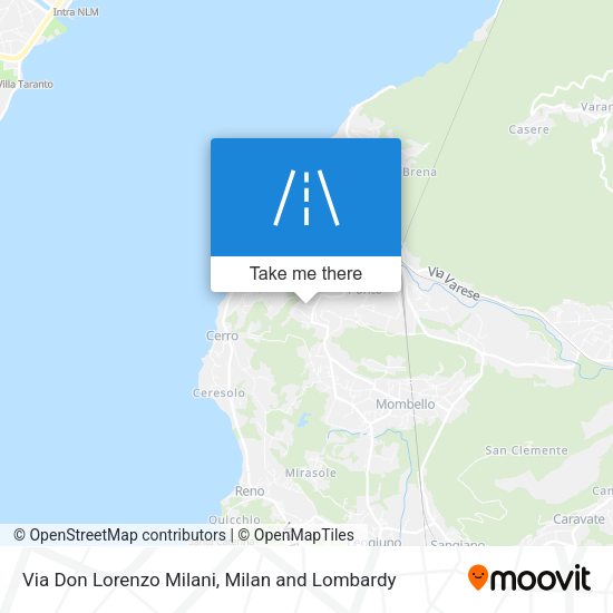Via Don Lorenzo Milani map