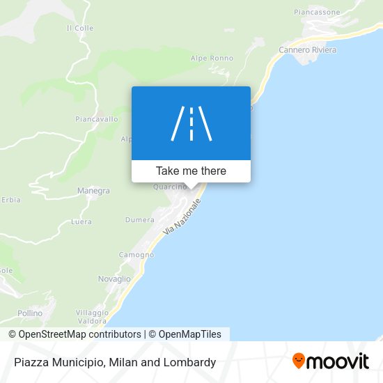 Piazza Municipio map