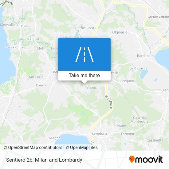 Sentiero 2b map