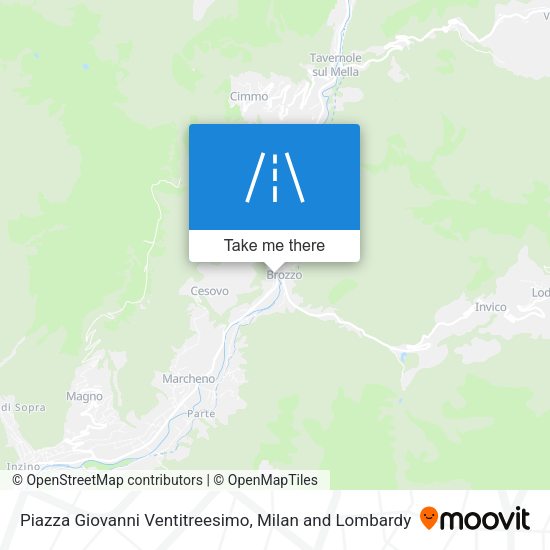 Piazza Giovanni Ventitreesimo map