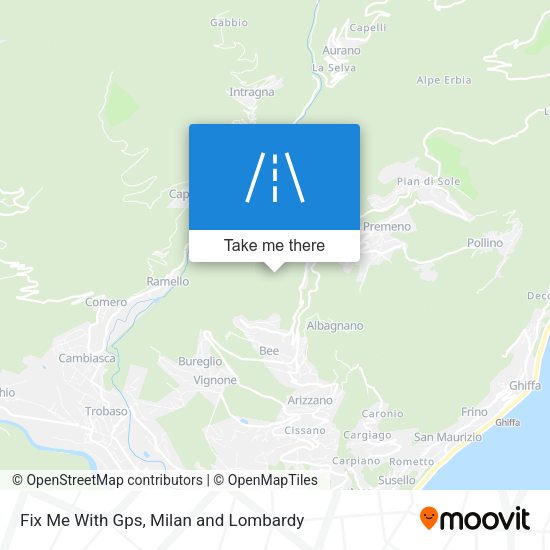 Fix Me With Gps map