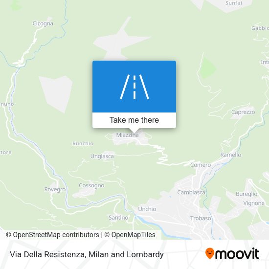 Via Della Resistenza map