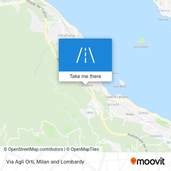 Via Agli Orti map
