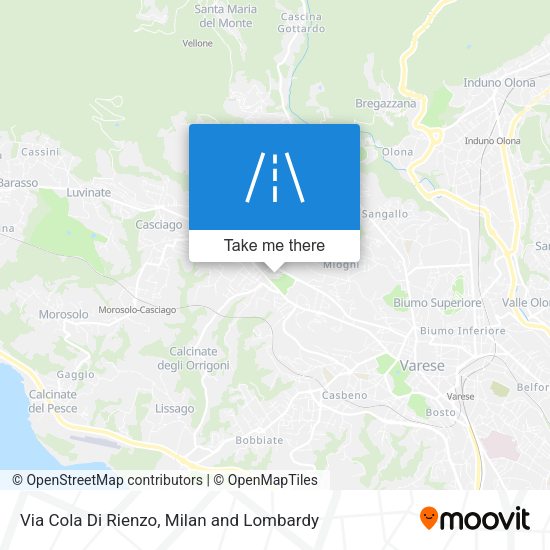 Via Cola Di Rienzo map
