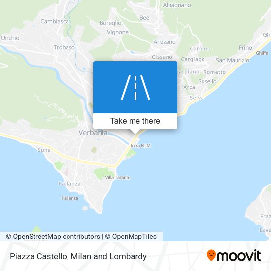 Piazza Castello map