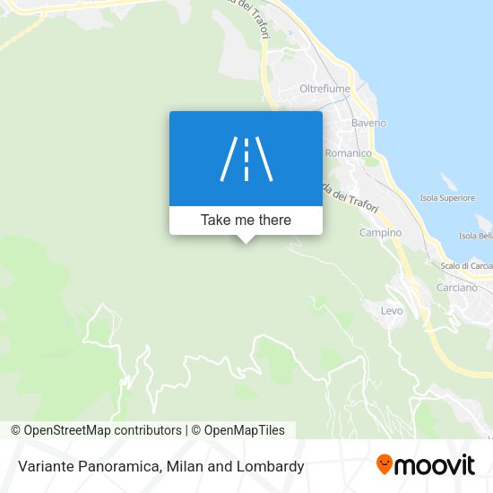 Variante Panoramica map
