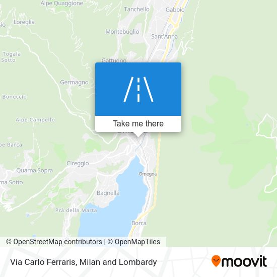 Via Carlo Ferraris map