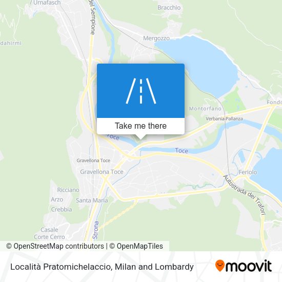 Località Pratomichelaccio map