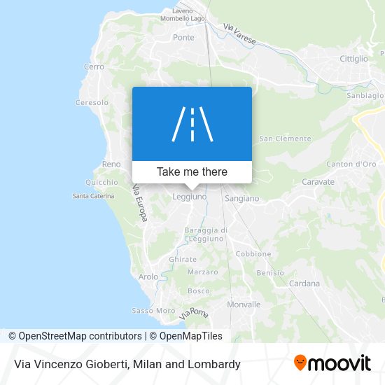 Via Vincenzo Gioberti map