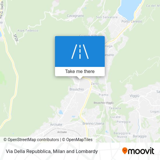 Via Della Repubblica map