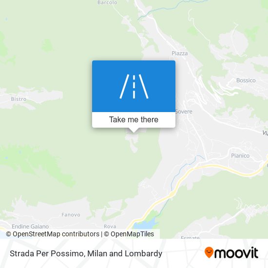 Strada Per Possimo map