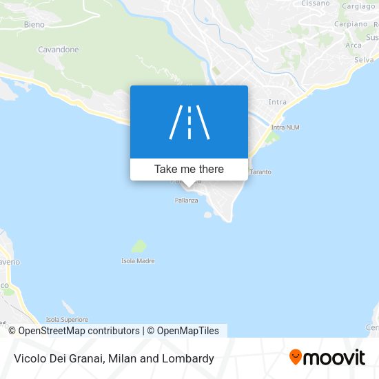 Vicolo Dei Granai map