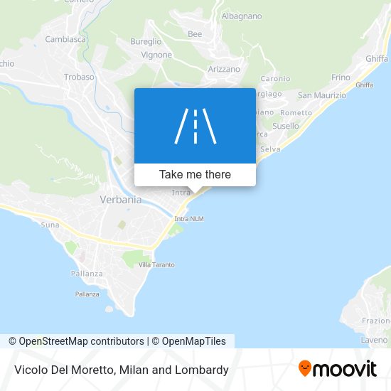 Vicolo Del Moretto map