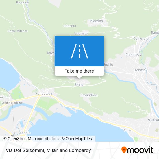 Via Dei Gelsomini map