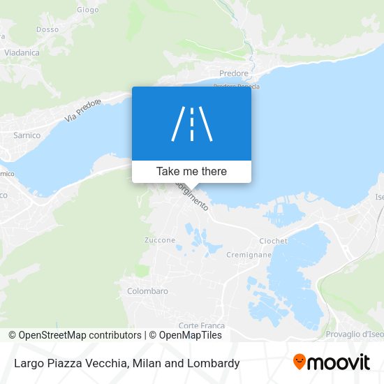 Largo Piazza Vecchia map