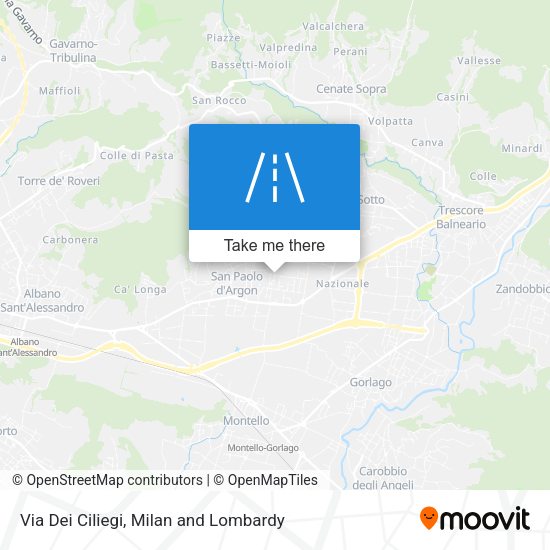 Via Dei Ciliegi map