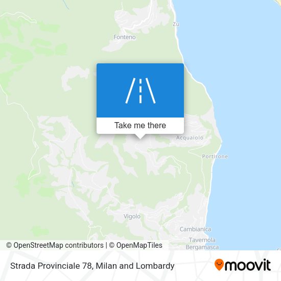 Strada Provinciale 78 map