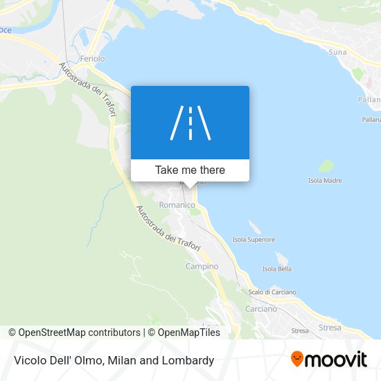 Vicolo Dell' Olmo map