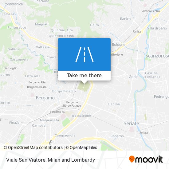 Viale San Viatore map