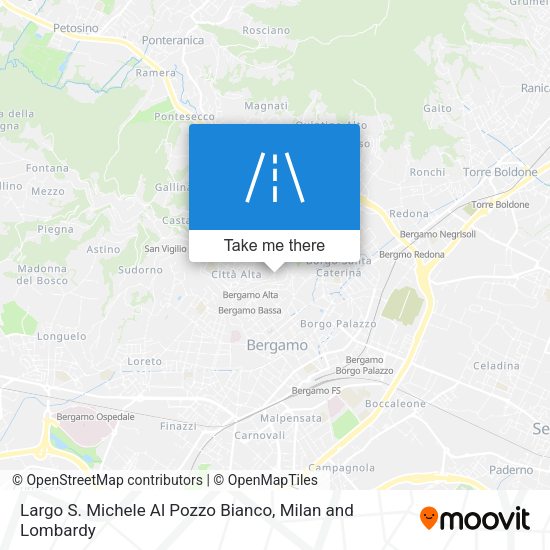 Largo S. Michele Al Pozzo Bianco map