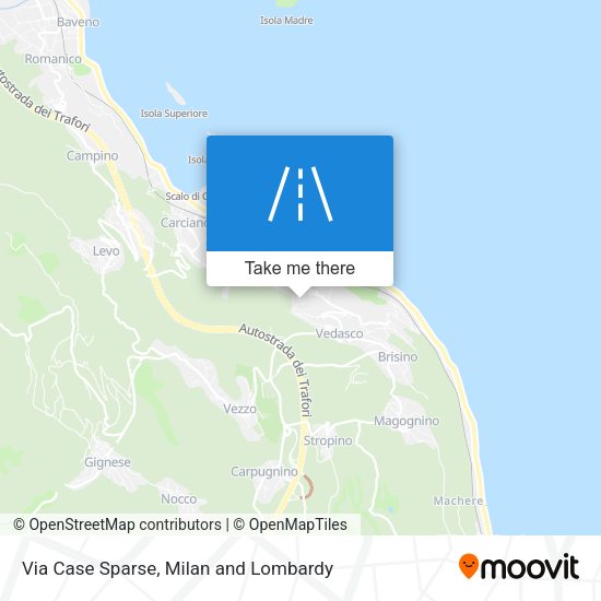 Via Case Sparse map