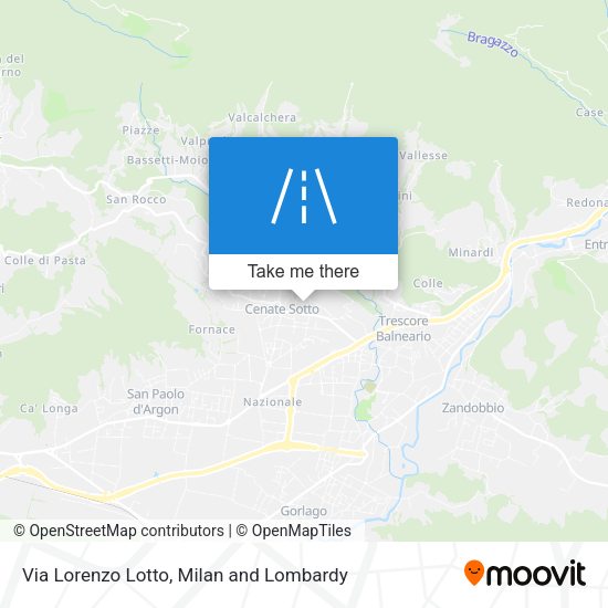 Via Lorenzo Lotto map