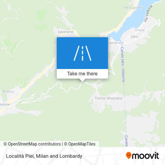 Località Piei map