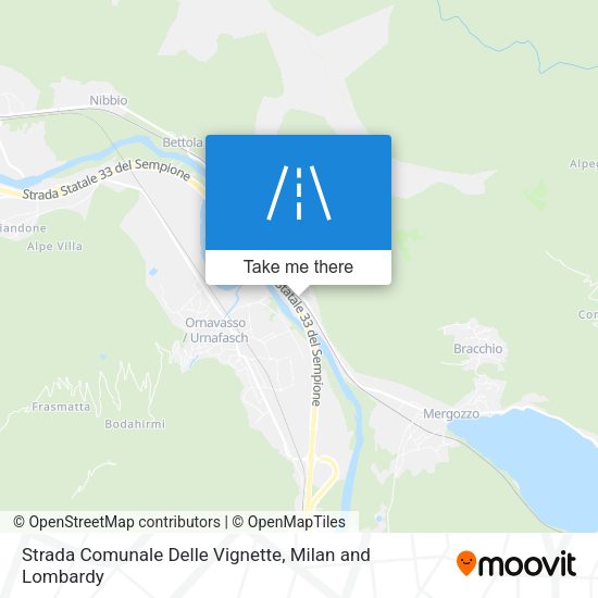 Strada Comunale Delle Vignette map